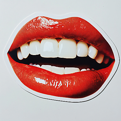 JPG 편집이미지 스티커 미소 신체부위 입 치아 디지털합성 입술 긍정 편집실사 AI포토 AI콘텐츠 컨셉 표정 사람 소화기관 CG 파일형식