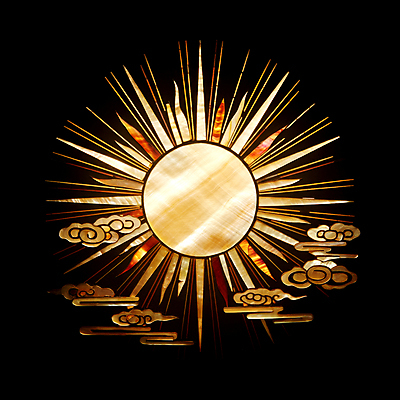 JPG 구름 편집이미지 전통 조각 자연 사람없음 태양 검은색 공예 십장생 자개 편집실사 AI포토 AI콘텐츠 자연요소 컬러 취미 CG 생태계 전통공예 파일형식