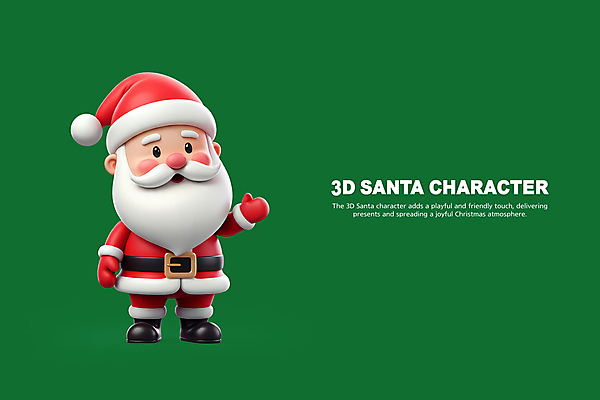 전신 PSD 편집이미지 노년 남자 크리스마스 수염 한명 초록색 산타클로스 3D 손들기 귀여움 인사 노인남자한명만 편집3D 1 기념일 컬러 컨셉 모션 사람 성인 예절 디지털합성 남자한명만 노인남자만 파일형식