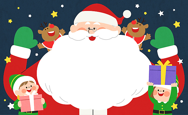 자연요소 여자 기념일 남자 어린이 크리스마스 모션 사슴 선물 사람 성인 상자 파일형식 벡터 소녀 소년 선물상자 별 세명 상반신 들기 노년 전신 산타클로스 눈사람 수염 루돌프 AI파일 일러스트 국내일러스트