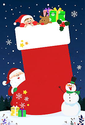 자연요소 기념일 크리스마스장식 크리스마스 사슴 양말 눈_날씨 선물 사람 성인 상자 파일형식 벡터 두명 상반신 야간 눈꽃 선물상자 크리스마스양말 산타양말 남자만 노년 남자 어린이 산타클로스 눈사람 루돌프 AI파일 일러스트 국내일러스트