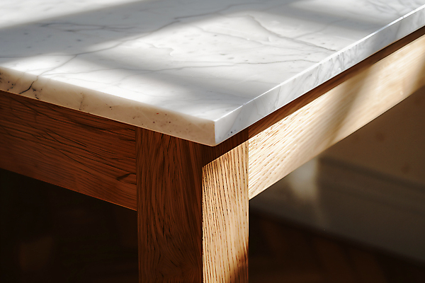 JPG 편집이미지 그림자 사람없음 햇빛 공간 대리석 감성 나무탁자 편집실사 AI포토 AI콘텐츠 컨셉 재료 탁자 태양 CG 파일형식