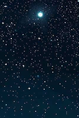 JPG 일러스트 사람없음 빛 우주 행성 달 달빛 그림 국내일러스트 AI일러스트 AI콘텐츠 자연요소 파일형식