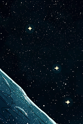 JPG 일러스트 사람없음 반짝임 우주 행성 달 그림 달표면 국내일러스트 AI일러스트 AI콘텐츠 자연요소 모션 파일형식