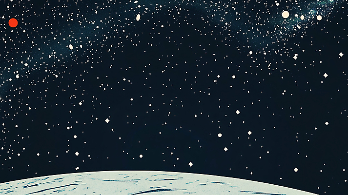 JPG 일러스트 사람없음 우주 행성 달 그림 달표면 국내일러스트 AI일러스트 AI콘텐츠 자연요소 파일형식