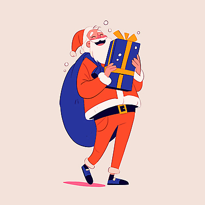 전신 노년 남자 행복 크리스마스 겨울 일러스트 산타모자 산타옷 동화 한명 미소 들기 빨간색 선물상자 산타클로스 즐거움 연말 노인남자한명만 국내일러스트 AI파일 모자_잡화 1 옷 계절 기념일 감정 컬러 모션 표정 선물 사람 성인 상자 남자한명만 노인남자만 파일형식 벡터