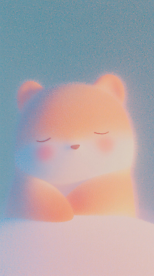 JPG 일러스트 사람없음 귀여움 눈감음 포근함 질감 다람쥐 겨울잠 몽환 국내일러스트 AI일러스트 AI콘텐츠 컨셉 모션 잠 감각 설치류 파일형식