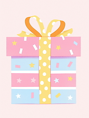 JPG 별 리본 분홍색 크리스마스 일러스트 사람없음 선물상자 반짝임 파티 물방울무늬 줄무늬 기쁨 생일 오브젝트 국내일러스트 AI일러스트 AI콘텐츠 자연요소 기념일 감정 컬러 무늬 모션 선물 이벤트 상자 파일형식