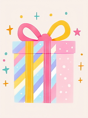 기념일 감정 컬러 모션 선물 이벤트 상자 파일형식 AI콘텐츠 리본 선물상자 기쁨 파티 생일 크리스마스 오브젝트 반짝임 분홍색 JPG 일러스트 사람없음 사선무늬 국내일러스트 AI일러스트