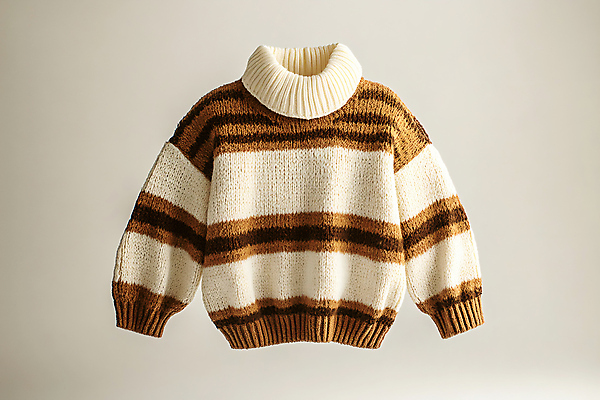 JPG 편집이미지 옷 상의 사람없음 갈색 가을 니트 목업 편집실사 AI컴퓨터그래픽 AI콘텐츠 계절 컬러 CG 파일형식