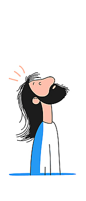 긴머리 남자 기독교 일러스트 수염 한명 상반신 성인 예수 손그림 성인남자한명만 국내일러스트 AI파일 1 헤어스타일 종교 사람 신_종교 남자한명만 성인남자만 파일형식 벡터