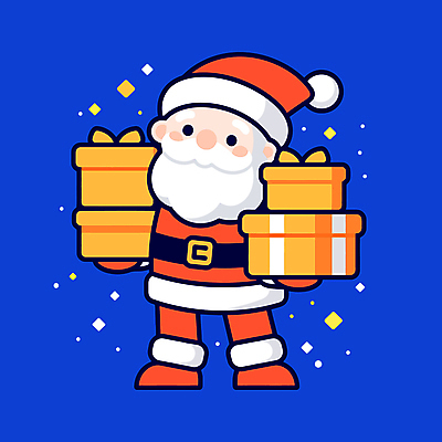 전신 노년 남자 크리스마스 겨울 일러스트 산타모자 산타옷 한명 들기 파란색 선물상자 산타클로스 산타캐릭터 노인남자한명만 일러캐릭터 AI파일 캐릭터 모자_잡화 1 옷 계절 기념일 컬러 모션 선물 사람 성인 상자 남자한명만 노인남자만 파일형식 벡터