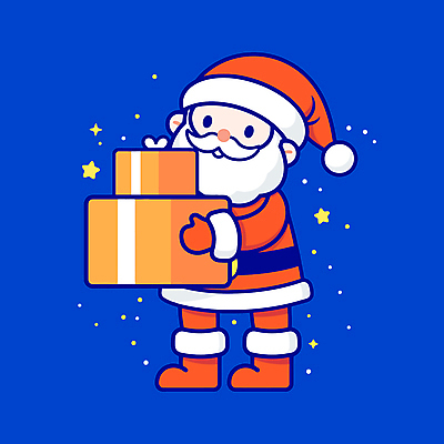 전신 노년 남자 크리스마스 겨울 일러스트 산타모자 산타옷 한명 들기 파란색 선물상자 산타클로스 산타캐릭터 노인남자한명만 일러캐릭터 AI파일 캐릭터 모자_잡화 1 옷 계절 기념일 컬러 모션 선물 사람 성인 상자 남자한명만 노인남자만 파일형식 벡터