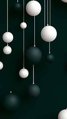 JPG 편집이미지 줄 매달리기 사람없음 초록색 흰색 원형 입체 단순화된 오브제 오너먼트 편집실사 AI컴퓨터그래픽 AI콘텐츠 도형 컬러 크리스마스장식 모션 CG 파일형식