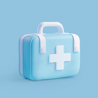 PSD 의학 사람없음 파란색 3D아이콘 3D 구급상자 응급치료 편집3D 아이콘 컬러 치료 의료용품 디지털합성 파일형식