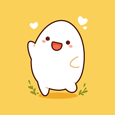 행복 일러스트 웃음 사람없음 농작물 노란색 귀여움 벼 쌀 낱알 일러캐릭터 AI파일 캐릭터 감정 컬러 컨셉 농업 곡류 표정 파일형식 벡터