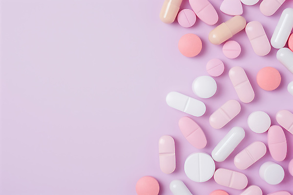 JPG 편집이미지 백그라운드 패턴 건강 사람없음 알약 보라색 처방 비타민 영양제 치료제 카피스페이스 편집실사 AI포토 AI콘텐츠 컬러 무늬 의학 약 공백 CG 영양소 파일형식