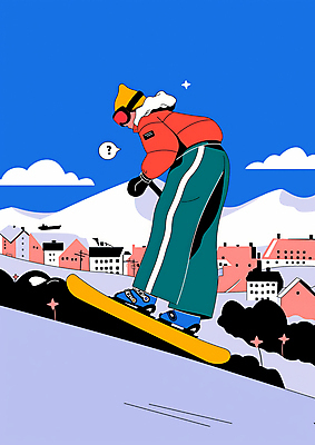 JPG 전신 구름 모자 겨울 일러스트 하늘 레저 고글 한명 풍경 성인 취미 파란색 설원 점프 활발 기쁨 에너지 스노우보드 스키복 성인한명만 설산 국내일러스트 AI일러스트 AI콘텐츠 자연요소 1 잡화 옷 계절 감정 컬러 컨셉 모션 스키 산 눈_날씨 사람 보드_스포츠 성인만 파일형식