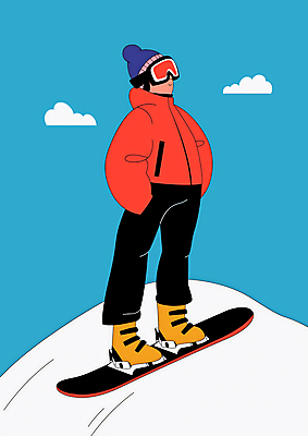 JPG 전신 모자 겨울 일러스트 하늘 레저 고글 한명 서기 풍경 성인 파란색 설원 점프 활발 기쁨 에너지 탐험 스노우보드 스키복 성인한명만 설산 국내일러스트 AI일러스트 AI콘텐츠 1 잡화 옷 계절 감정 컬러 컨셉 모션 스키 산 눈_날씨 사람 보드_스포츠 성인만 파일형식