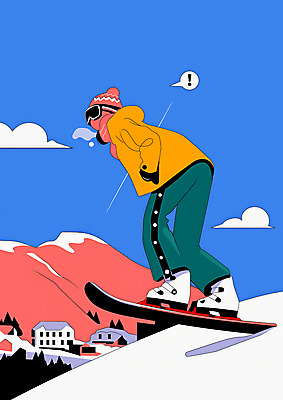 JPG 전신 모자 겨울 일러스트 하늘 레저 고글 한명 풍경 성인 취미 파란색 설원 점프 활발 기쁨 에너지 스노우보드 즐거움 스키복 성인한명만 설산 국내일러스트 AI일러스트 AI콘텐츠 1 잡화 옷 계절 감정 컬러 컨셉 모션 스키 산 눈_날씨 사람 보드_스포츠 성인만 파일형식