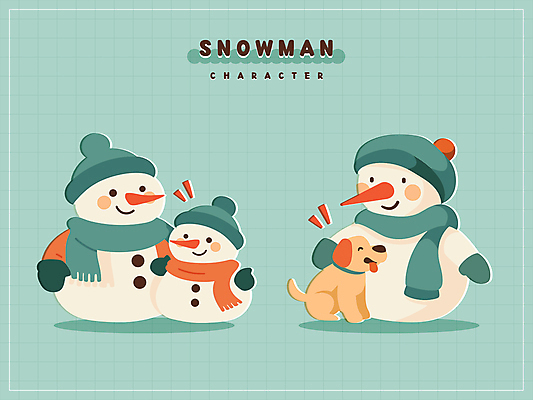 모자 계절 장갑 크리스마스 겨울 일러스트 눈사람 사람없음 귀여움 목도리 눈 강아지 민트색 엘리먼트 쓰다듬기 일러캐릭터 AI파일 자연요소 캐릭터 잡화 기념일 컬러 컨셉 모션 날씨 반려동물 개 파일형식 벡터