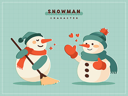 모자 계절 장갑 크리스마스 겨울 일러스트 눈사람 사람없음 반짝임 귀여움 목도리 눈 빗자루 청소 민트색 쓸기 엘리먼트 일러캐릭터 AI파일 자연요소 캐릭터 잡화 기념일 컬러 컨셉 모션 날씨 청소도구 파일형식 벡터