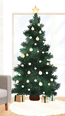 JPG 크리스마스 겨울 의자 일러스트 크리스마스선물 사람없음 장식 선물상자 인테리어 소파 크리스마스트리 카펫 분위기 꾸미기 오너먼트 국내일러스트 AI일러스트 AI콘텐츠 디자인 계절 기념일 가구 컨셉 크리스마스장식 선물 상자 파일형식