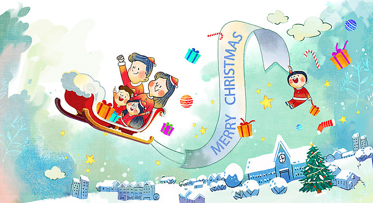 PSD 배너템플릿 여자 남자 어린이 크리스마스 겨울 일러스트 산타모자 가족 선물 소녀 소년 여러명 성인 선물상자 산타클로스 현수막 눈 썰매 마차 겨울방학 지팡이사탕 오너먼트 국내일러스트 자연요소 템플릿 모자_잡화 배너 계절 기념일 교통수단 다수 크리스마스장식 관계 날씨 방학 사탕 사람 상자 파일형식