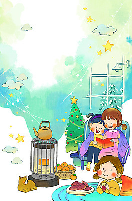 PSD 여자 어린이 일러스트 창문 주전자 귤 따뜻함 소녀 성인 책 세명 소파 독서 크리스마스트리 바구니 고양이 방 담요 난로 읽기 고구마 겨울방학 여자만 국내일러스트 크리스마스 겨울 의자 과일 포유류 모션 주방용품 방학 뿌리채소 사람 반려동물 난방기 파일형식