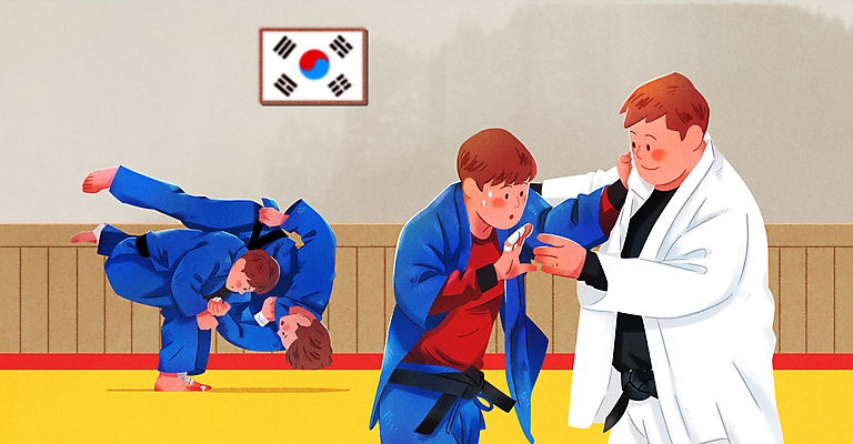 전신 PSD 교육 남자 스포츠 일러스트 도복 여러명 성인 운동 교사 잡기 태극기 체육 트레이너 유도 유도선수 유도복 레슨 유도경기 성인남자만 국내일러스트 직업 옷 다수 모션 수업 운동선수 건강 사람 경기 헬스 격투기 국기 남자만 성인만 파일형식