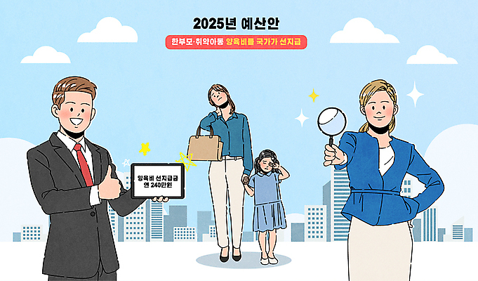 전신 여자 남자 어린이 가방 일러스트 돋보기 들기 소녀 여러명 성인 태블릿 도움 복지 결손가정 예산 지원 성인만 양육비 2025년 국내일러스트 AI파일 잡화 다수 컨셉 가정 모션 사람 전자제품 스마트기기 연도 사회이슈 파일형식 벡터 비용