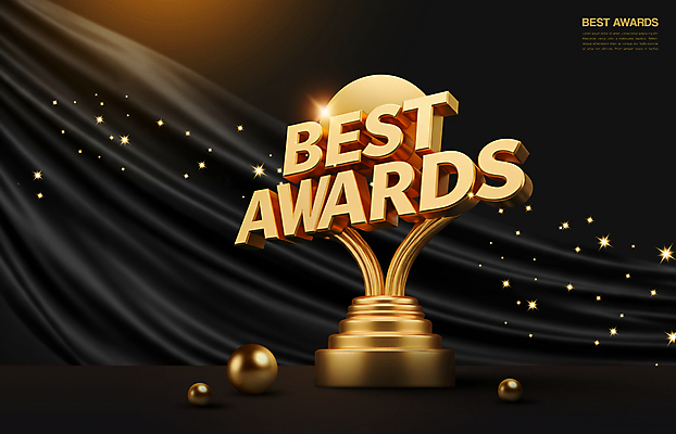 PSD 편집이미지 사람없음 반짝임 검은색 축하 우승 커튼 원형 수상_상을받음 황금 천 트로피 시상 시상식 연말 이미지편집 도형 컬러 컨셉 모션 직물 최고 상_우승 파일형식