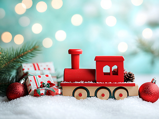 JPG 편집이미지 행복 크리스마스 겨울 사람없음 선물상자 장난감 설원 기차 보케 솔방울 솔잎 오너먼트 편집실사 AI포토 AI콘텐츠 계절 기념일 감정 육상교통 잎 크리스마스장식 대중교통 눈_날씨 선물 상자 CG 파일형식