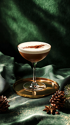 JPG 편집이미지 커피 크리스마스 겨울 사람없음 초록색 카페 커피잔 천 컵받침 메뉴 솔방울 솔잎 시나몬가루 신상품 팔각회향 편집실사 AI포토 AI콘텐츠 계절 기념일 음료 컬러 잎 잔 상점 직물 상품 가루 받침대 향신료 CG 시나몬 파일형식