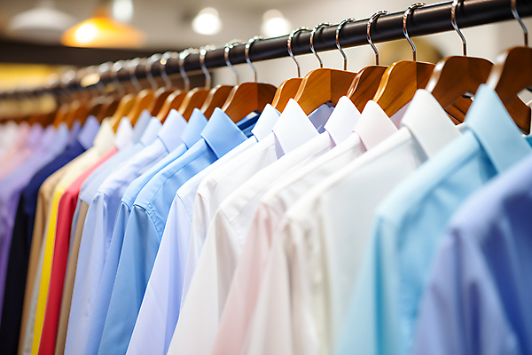 JPG 편집이미지 옷 셔츠 와이셔츠 남방 사람없음 옷걸이 정리 옷장정리 편집실사 AI포토 AI콘텐츠 상의 CG 파일형식