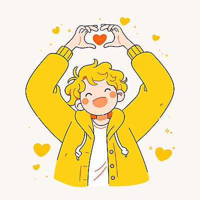 남자 일러스트 사랑 한명 미소 상반신 성인 노란색 손들기 하트 애정표현 손하트 성인남자한명만 국내일러스트 AI파일 모양 1 감정 컬러 모션 표정 사람 손짓 표현 남자한명만 성인남자만 파일형식 벡터