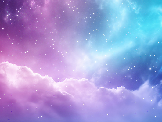 JPG 구름 편집이미지 별 분홍색 하늘색 하늘 사람없음 반짝임 우주 꿈 신비 은하 몽환 편집실사 AI컴퓨터그래픽 AI콘텐츠 자연요소 컬러 컨셉 모션 파란색 CG 파일형식