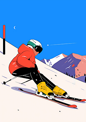 JPG 전신 남자 겨울 일러스트 레저 스키 겨울스포츠 고글 한명 성인 빨간색 파란색 설원 눈 잡기 스키복 폴 활기 패딩 폴대 성인남자한명만 설산 국내일러스트 AI일러스트 AI콘텐츠 자연요소 1 옷 계절 스포츠 컬러 컨셉 모션 날씨 산 눈_날씨 사람 점퍼 막대기 스키용품 남자한명만 성인남자만 파일형식