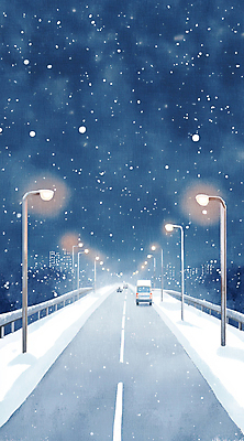 JPG 별 도로 겨울 야경 가로등 일러스트 자동차 밤하늘 수채화 사람없음 빛 고요 차도 눈 도시 쌓인눈 눈내림 국내일러스트 AI일러스트 AI콘텐츠 자연요소 계절 공공시설 길 육상교통 교통시설 하늘 날씨 눈_날씨 야간 파일형식 풍경_경치