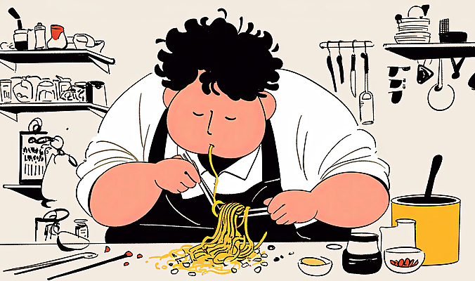 JPG 식기 남자 음식 일러스트 주방용품 선반 요리 한명 들기 성인 주방 앞치마 면류 먹기 국수 조리대 베이지색 젓가락질 혼자 성인남자한명만 모디슈머 국내일러스트 AI일러스트 AI콘텐츠 1 컬러 가구 생활용품 젓가락 모션 사람 손짓 남자한명만 성인남자만 파일형식