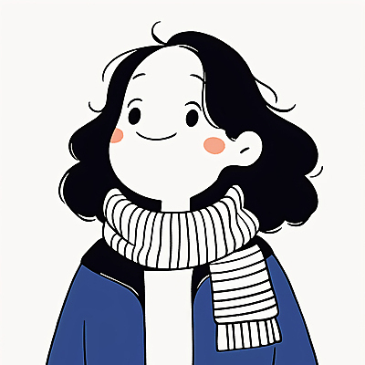 JPG 여자 패션 겨울 일러스트 한명 미소 상반신 성인 파란색 귀여움 목도리 단발머리 성인여자한명만 국내일러스트 AI일러스트 AI콘텐츠 1 헤어스타일 잡화 계절 컬러 컨셉 표정 사람 여자한명만 성인여자만 파일형식