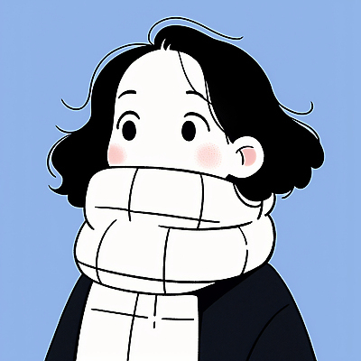 JPG 여자 패션 겨울 일러스트 따뜻함 한명 미소 상반신 성인 파란색 귀여움 목도리 단발머리 성인여자한명만 국내일러스트 AI일러스트 AI콘텐츠 1 헤어스타일 잡화 계절 컬러 컨셉 표정 사람 여자한명만 성인여자만 파일형식