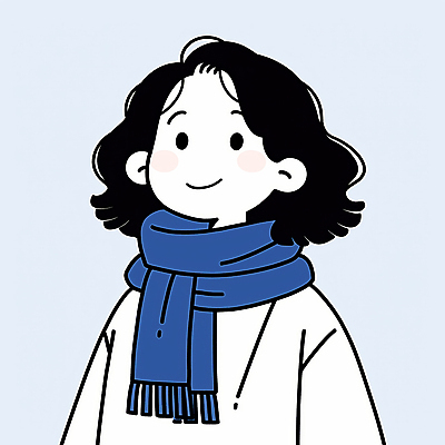 JPG 여자 패션 하늘색 겨울 일러스트 한명 미소 상반신 성인 귀여움 목도리 단발머리 성인여자한명만 국내일러스트 AI일러스트 AI콘텐츠 1 헤어스타일 잡화 계절 컨셉 표정 사람 파란색 여자한명만 성인여자만 파일형식