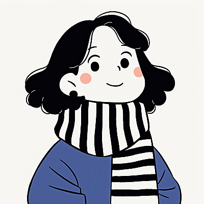 JPG 여자 패션 겨울 일러스트 한명 미소 상반신 성인 파란색 귀여움 목도리 단발머리 성인여자한명만 국내일러스트 AI일러스트 AI콘텐츠 1 헤어스타일 잡화 계절 컬러 컨셉 표정 사람 여자한명만 성인여자만 파일형식