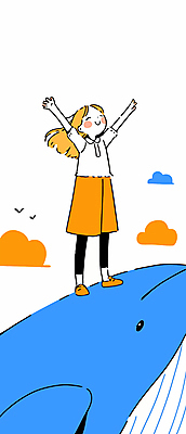 전신 구름 여자 어린이 파도 일러스트 팔벌리기 바람 한명 서기 소녀 평화 기쁨 만세 꿈 자유 고래 소녀한명만 국내일러스트 AI파일 자연요소 1 감정 바다 컨셉 포유류 모션 날씨 사람 수중동물 여자한명만 소녀만 파일형식 벡터