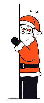 전신 노년 남자 크리스마스 겨울 일러스트 산타모자 산타옷 벽면 한명 빨간색 산타클로스 잡기 숨기 노인남자한명만 국내일러스트 AI파일 모자_잡화 1 옷 계절 기념일 벽 컬러 모션 사람 성인 남자한명만 노인남자만 파일형식 벡터