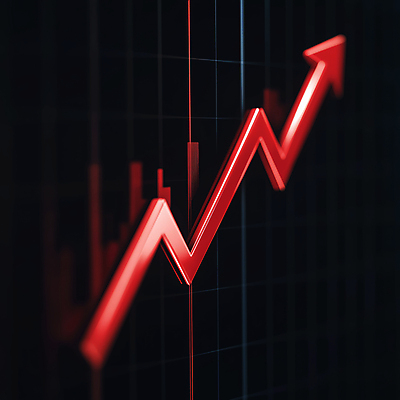 JPG 편집이미지 화살표 성공 그래프 사람없음 빨간색 경제 검은색 성장 디지털합성 상승 편집소스 편집실사 AI컴퓨터그래픽 AI콘텐츠 컬러 컨셉 CG 파일형식