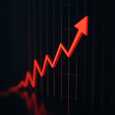 JPG 편집이미지 화살표 성공 그래프 사람없음 빨간색 경제 검은색 성장 디지털합성 상승 편집소스 편집실사 AI컴퓨터그래픽 AI콘텐츠 컬러 컨셉 CG 파일형식