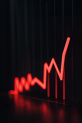 JPG 편집이미지 성공 그래프 사람없음 빨간색 경제 검은색 성장 디지털합성 상승 편집소스 편집실사 AI컴퓨터그래픽 AI콘텐츠 컬러 컨셉 CG 파일형식