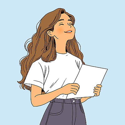 긴머리 여자 행복 티셔츠 일러스트 한명 미소 웃음 들기 성인 문서 긍정적 성인여자한명만 일러캐릭터 AI파일 캐릭터 1 헤어스타일 감정 셔츠 모션 표정 사람 여자한명만 성인여자만 파일형식 벡터